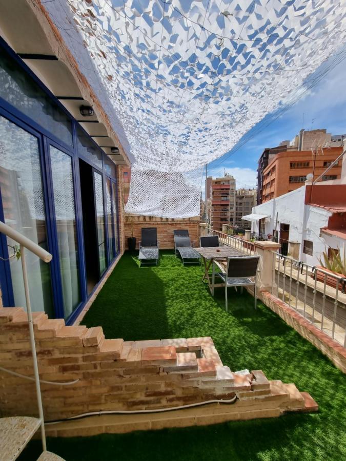 Penthouse. Old City Alicante Bagian luar foto